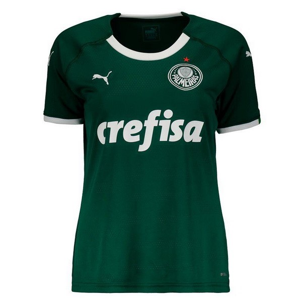 Camiseta Palmeiras 1ª Kit Mujer 2019 2020 Verde